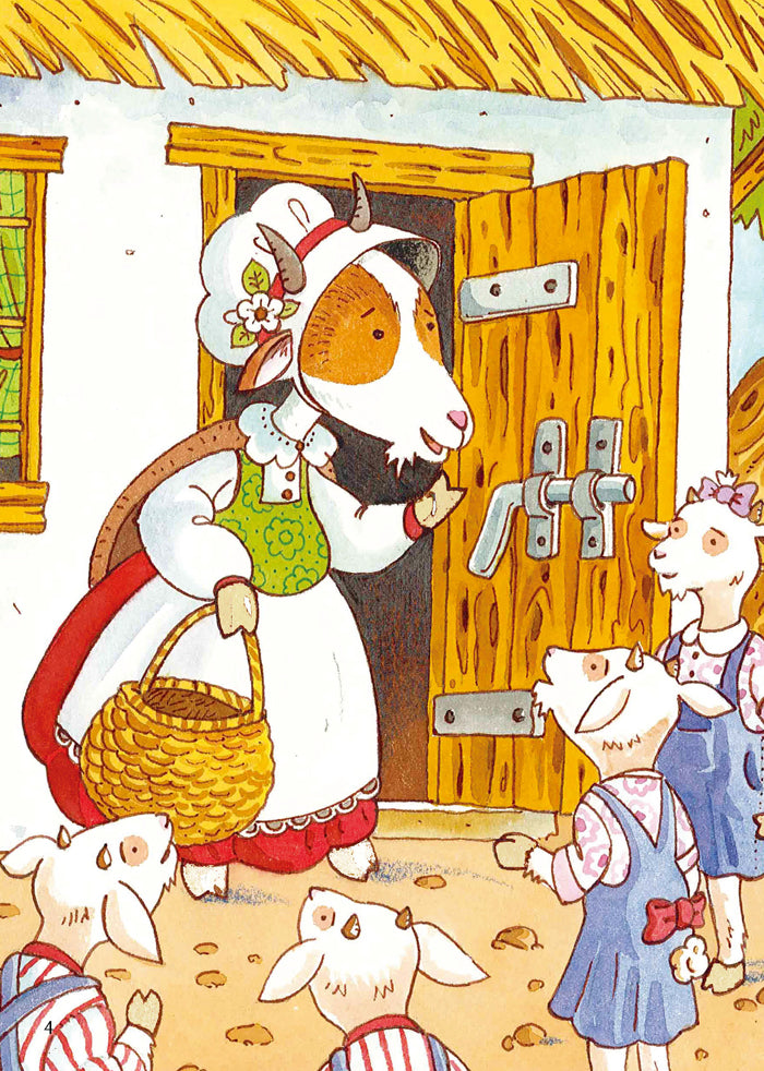 EF Classic Readers Level 1, Book 3:  The Wolf and the Seven Children
