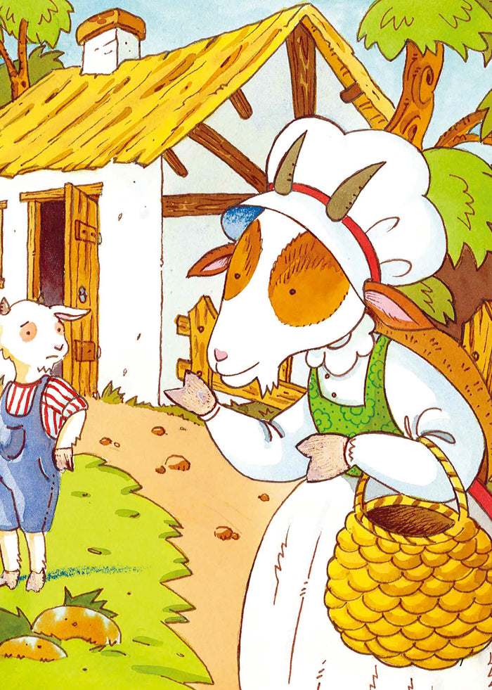 EF Classic Readers Level 1, Book 3:  The Wolf and the Seven Children