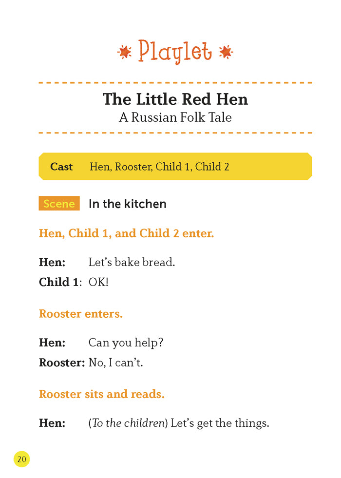 EF Classic Readers Level 1, Book 6: The Little Red Hen