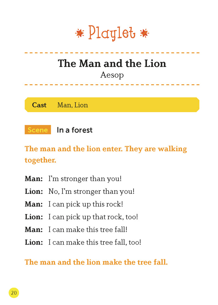 EF Classic Readers Level 1, Book 9: The Man and the Lion