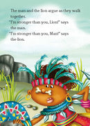 EF Classic Readers Level 1, Book 9: The Man and the Lion
