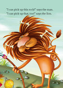 EF Classic Readers Level 1, Book 9: The Man and the Lion