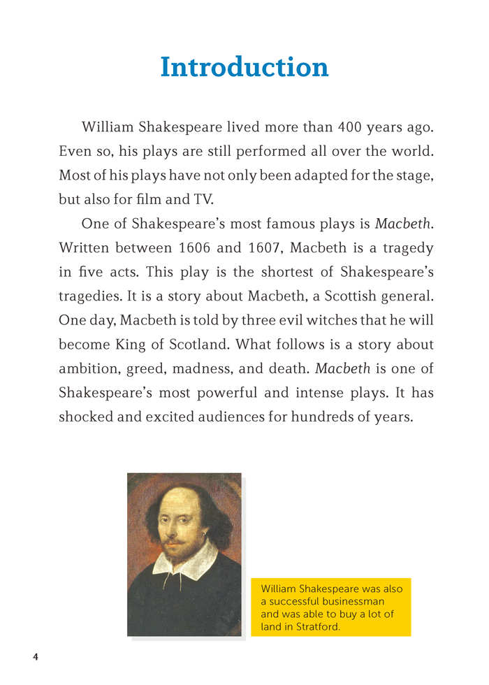 EF Classic Readers Level 10, Book 2:  Macbeth
