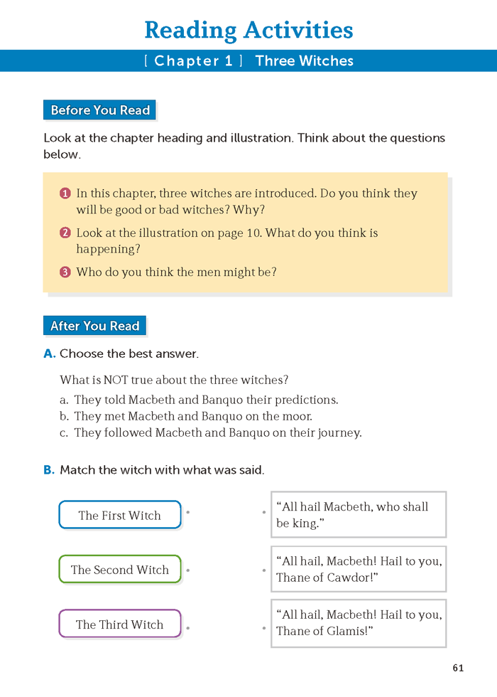 EF Classic Readers Level 10, Book 2:  Macbeth