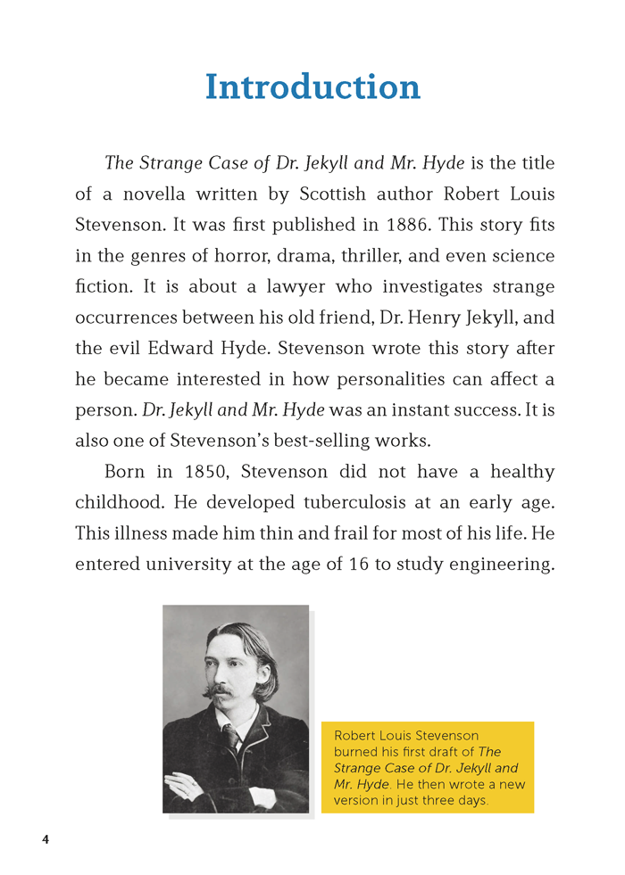 EF Classic Readers Level 10, Book 8: The Strange Case of Dr. Jekyll and Mr. Hyde