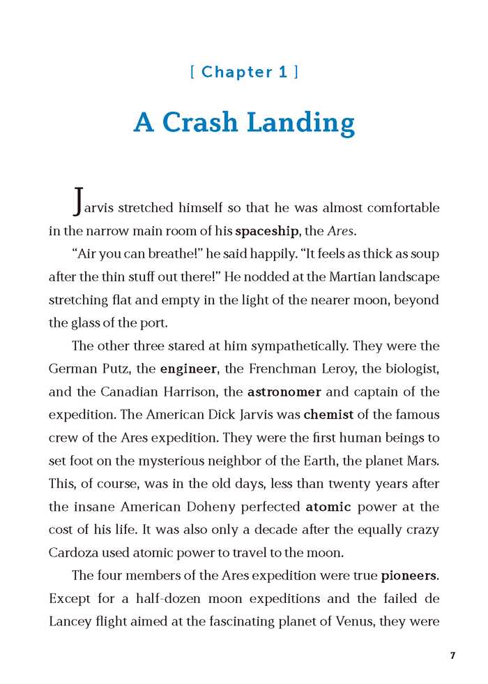 EF Classic Readers Level 10, Book 9: A Martian Odyssey