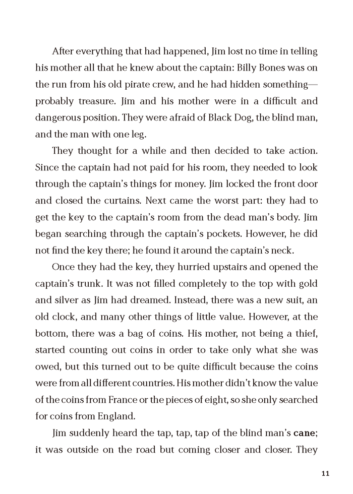 EF Classic Readers Level 11, Book 1:  Treasure Island
