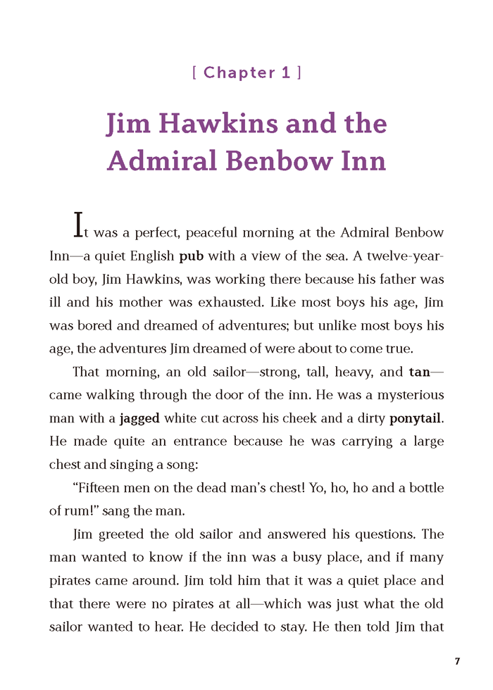 EF Classic Readers Level 11, Book 1:  Treasure Island