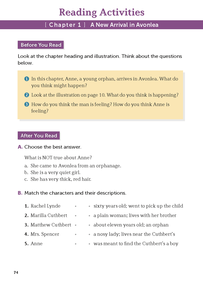 EF Classic Readers Level 11, Book 3:  Anne of Green Gables