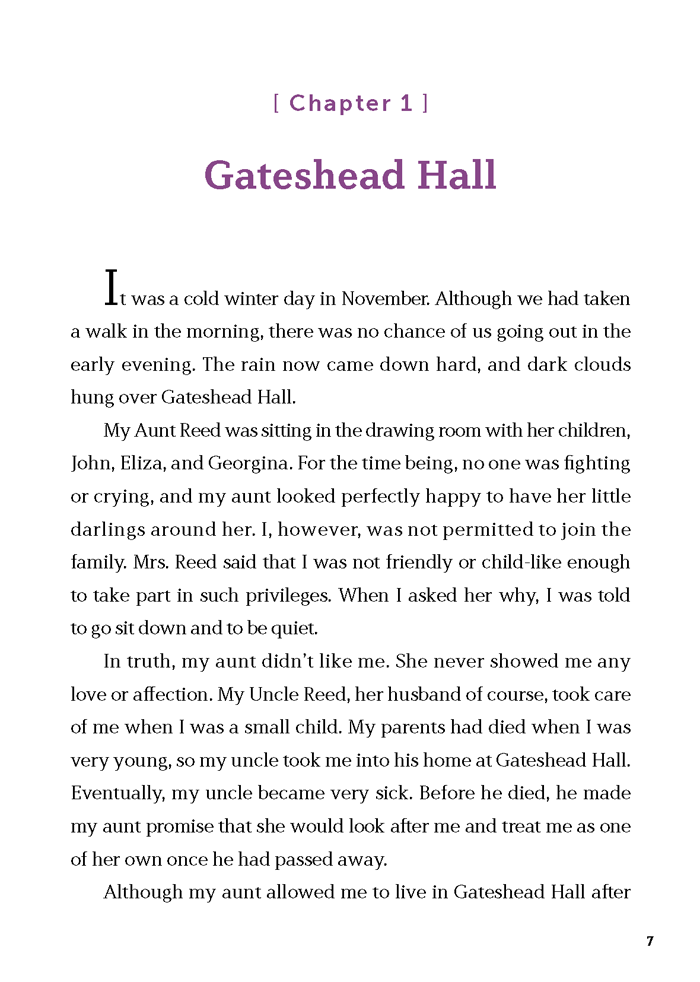 EF Classic Readers Level 11, Book 7: Jane Eyre