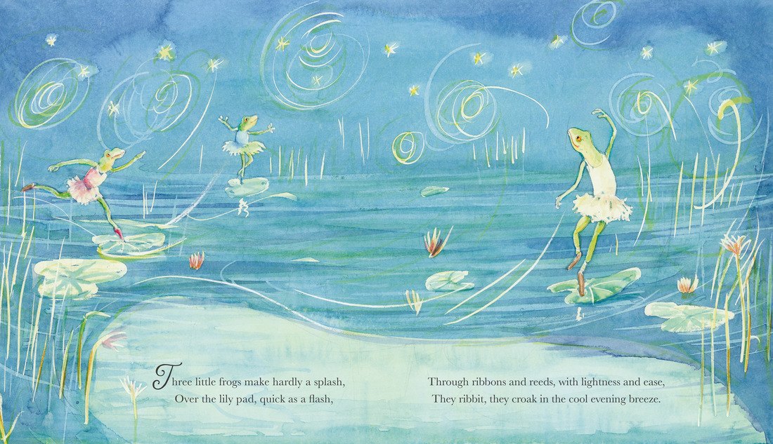 Three Dancing Frogs