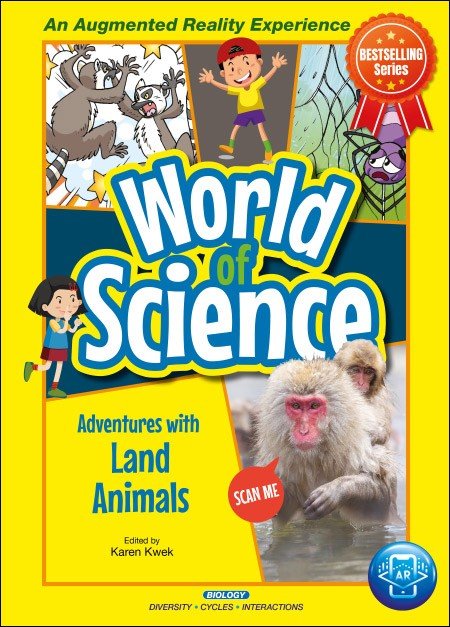 Adventures with Land Animals(World of Science Comics Set 2)