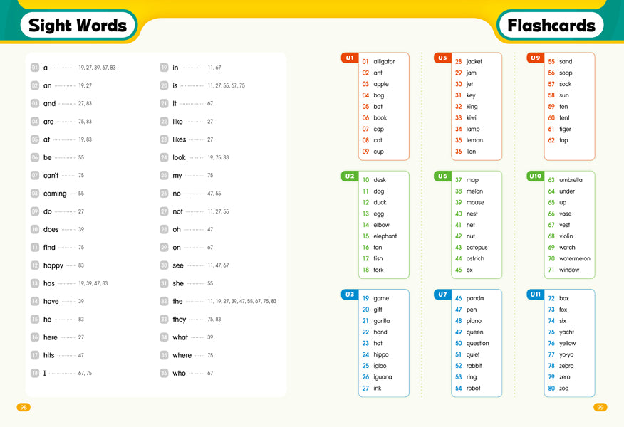 School Phonics Student Book 1