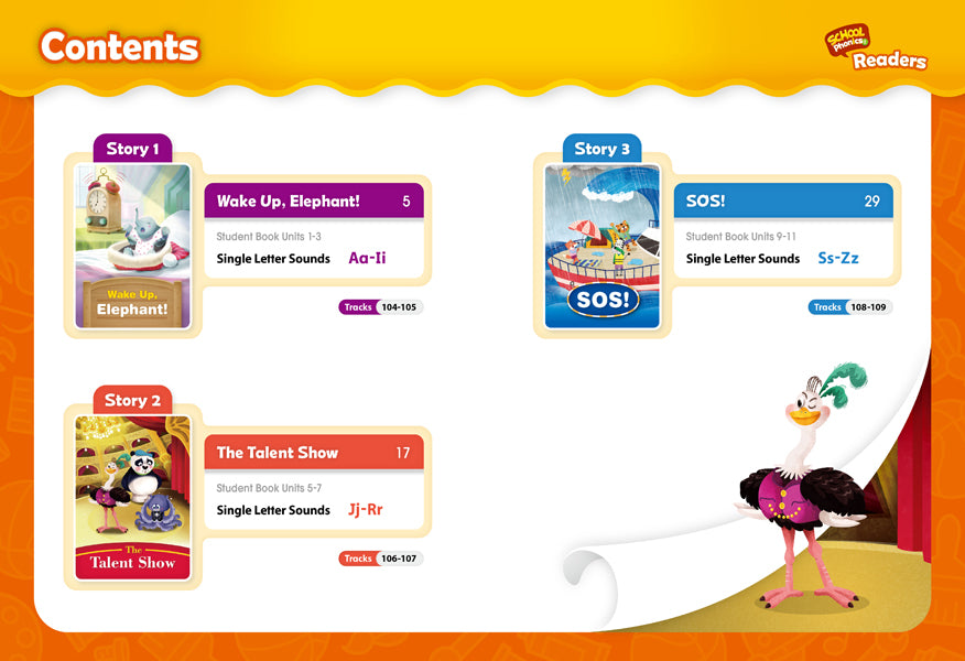School Phonics Student Book 1