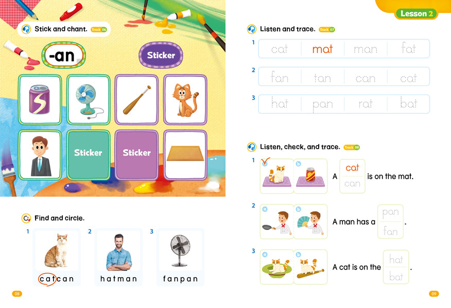 School Phonics Student Book 2