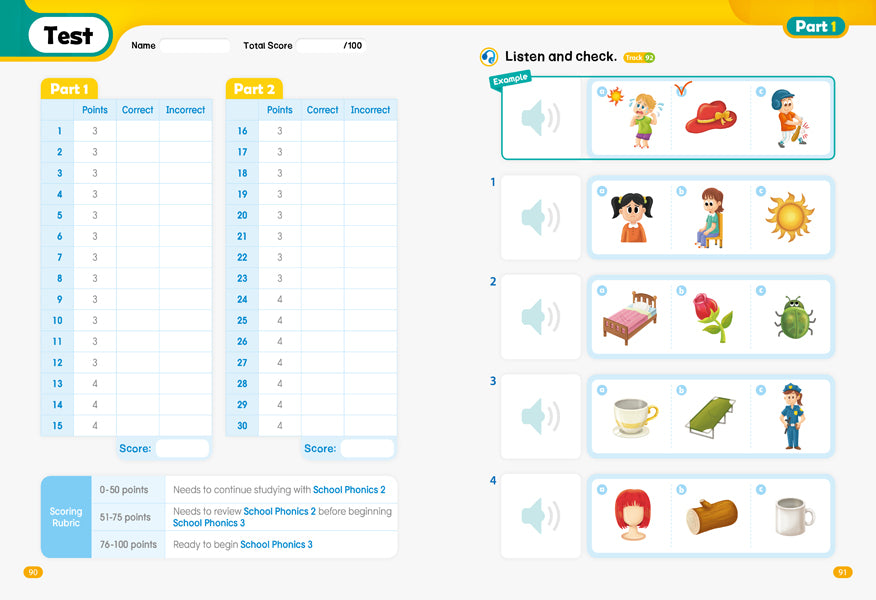 School Phonics Student Book 2