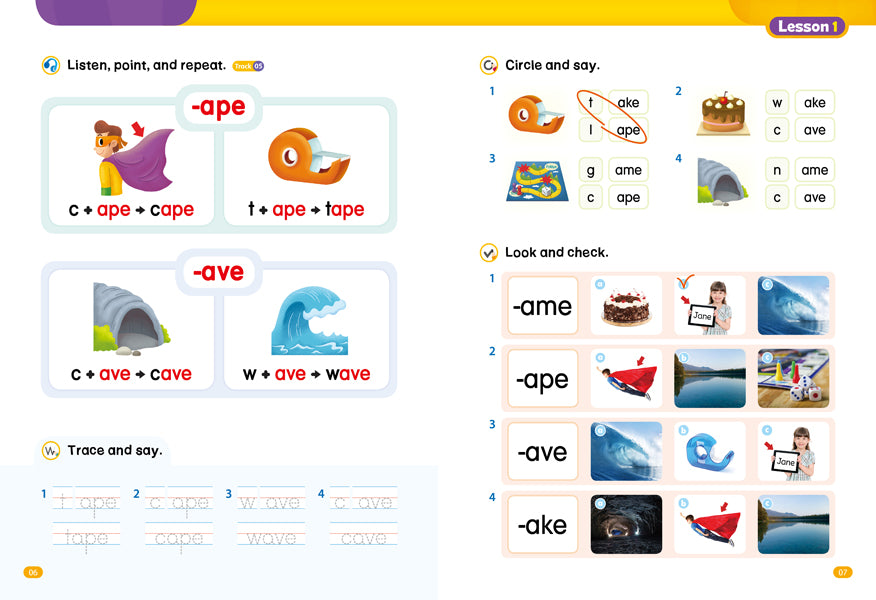School Phonics Student Book 3