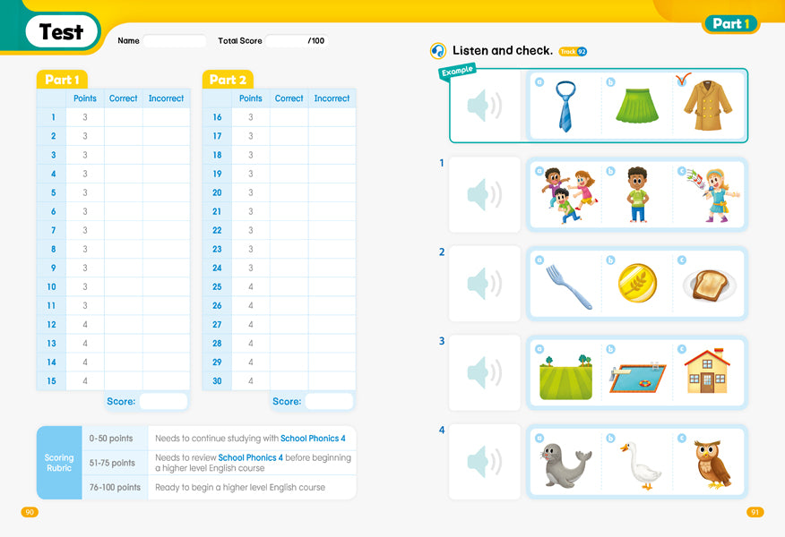 School Phonics Student Book 4