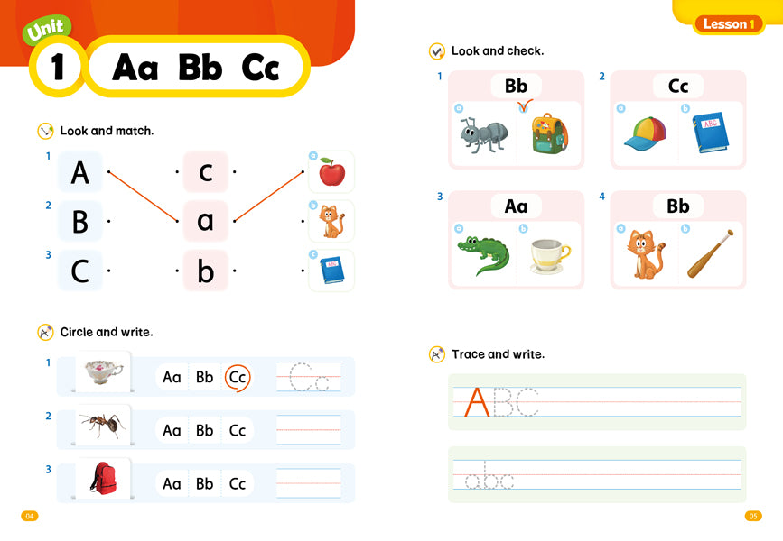 School Phonics Workbook 1