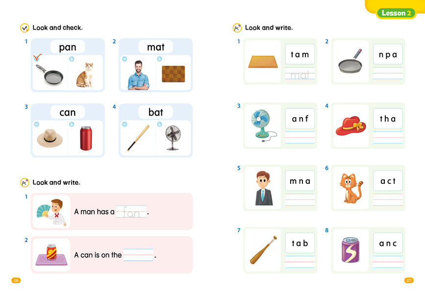 School Phonics Workbook 2