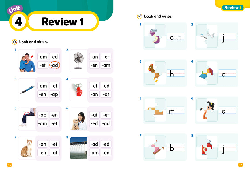 School Phonics Workbook 2