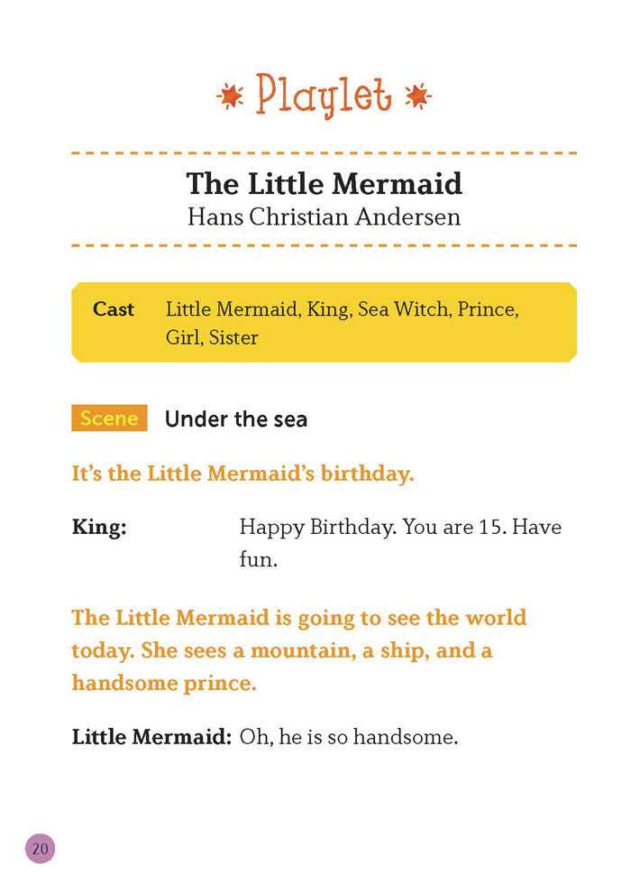 EF Classic Readers Level 2, Book 12: The Little Mermaid