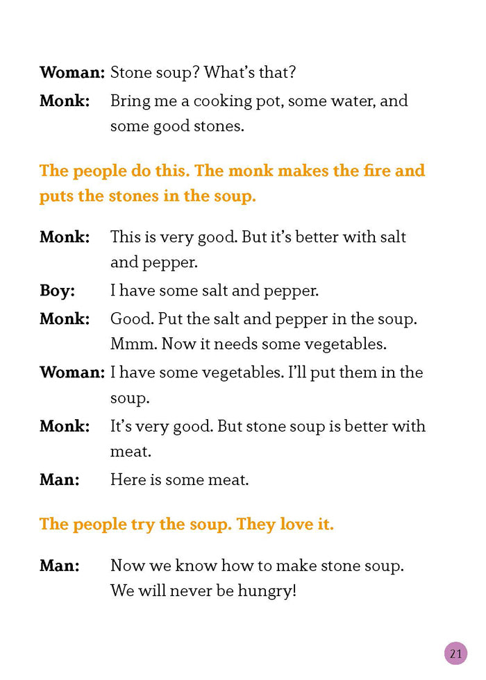 EF Classic Readers Level 2, Book 14: Stone Soup