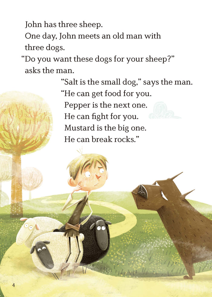 EF Classic Readers Level 2, Book 15: The Three Dogs