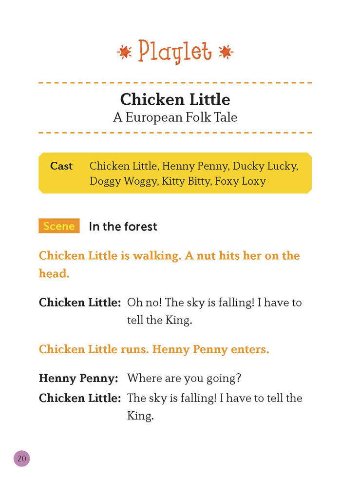 EF Classic Readers Level 2, Book 18: Chicken Little