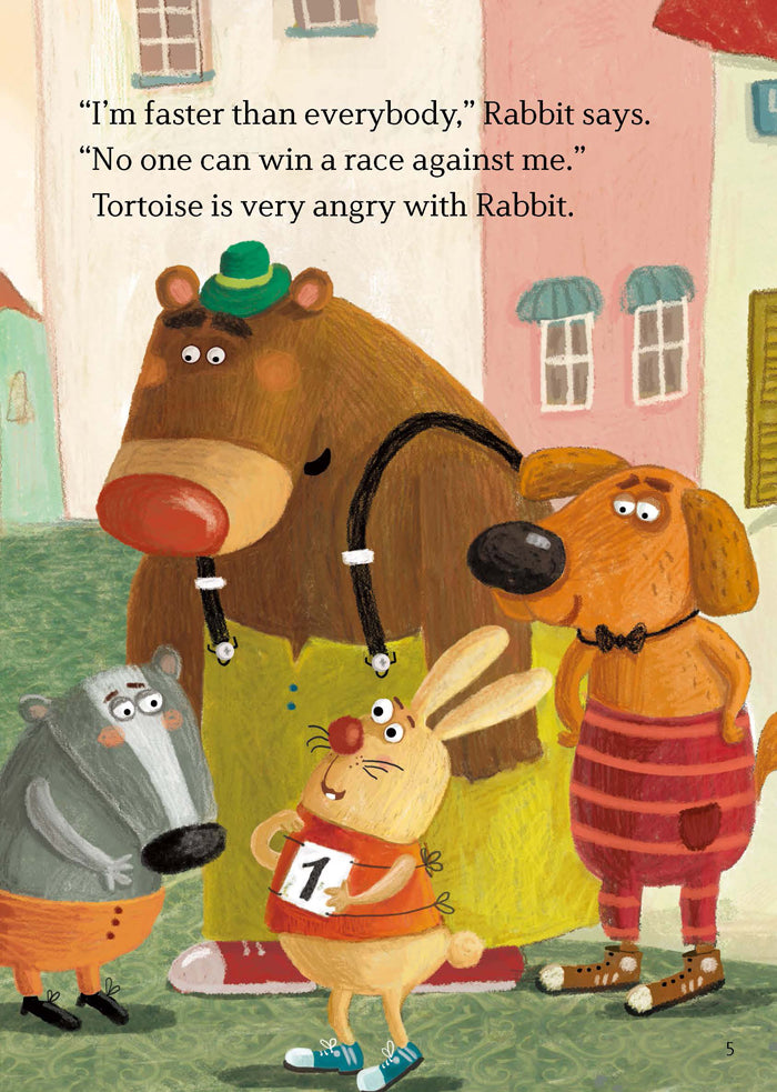 EF Classic Readers Level 2, Book 01: The Tortoise and the Rabbit