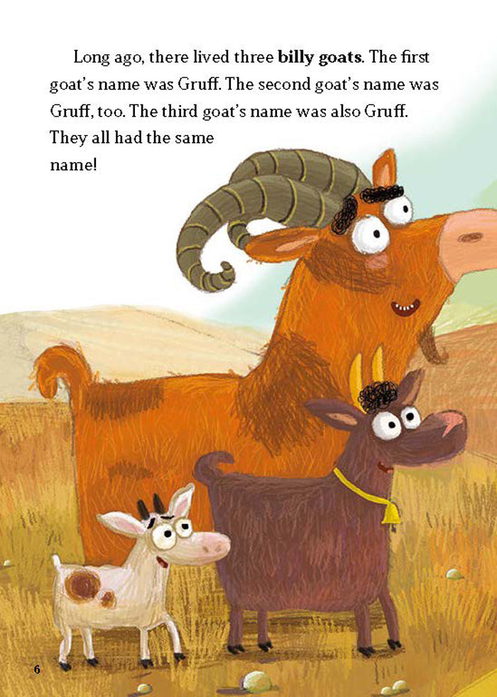EF Classic Readers Level 2, Book 22: The Three Billy Goats Gruff