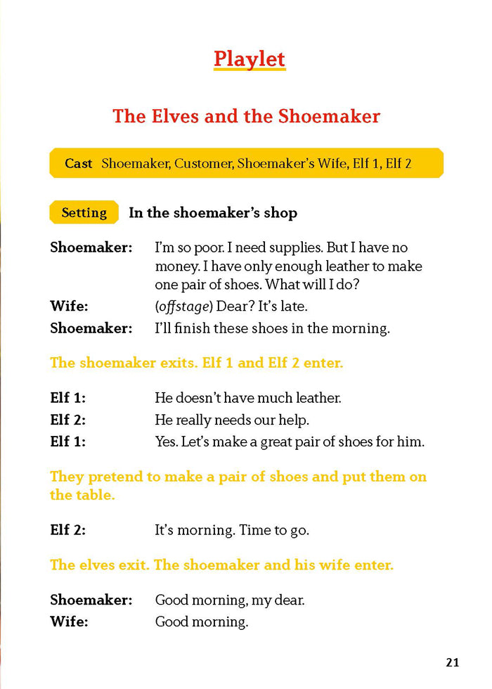 EF Classic Readers Level 2, Book 25:The Elves and the Shoemaker