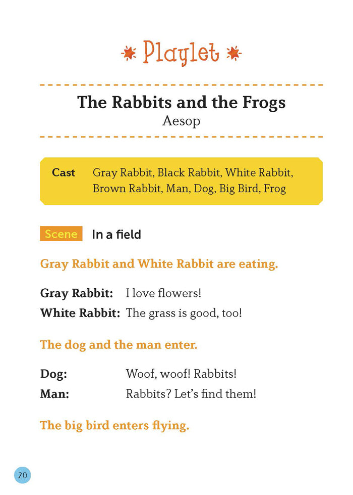 EF Classic Readers Level 2, Book 03: The Rabbits and the Frogs