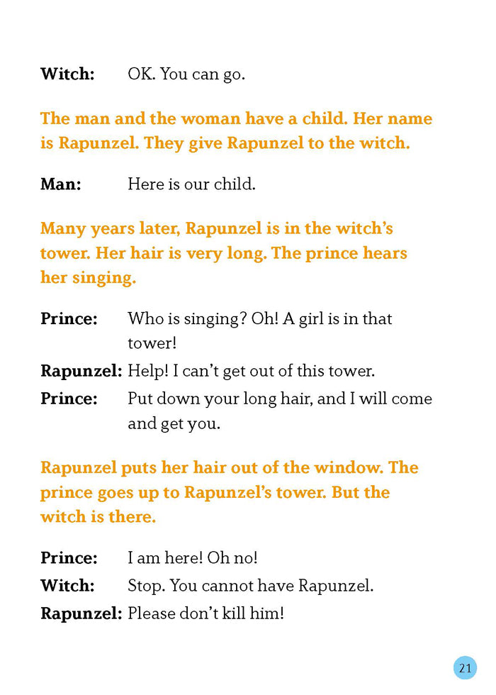EF Classic Readers Level 2, Book 06: Rapunzel