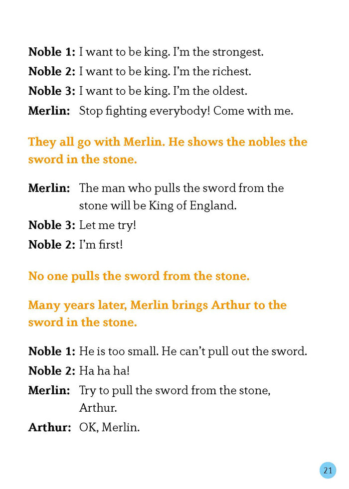 EF Classic Readers Level 2, Book 07: The Sword in the Stone