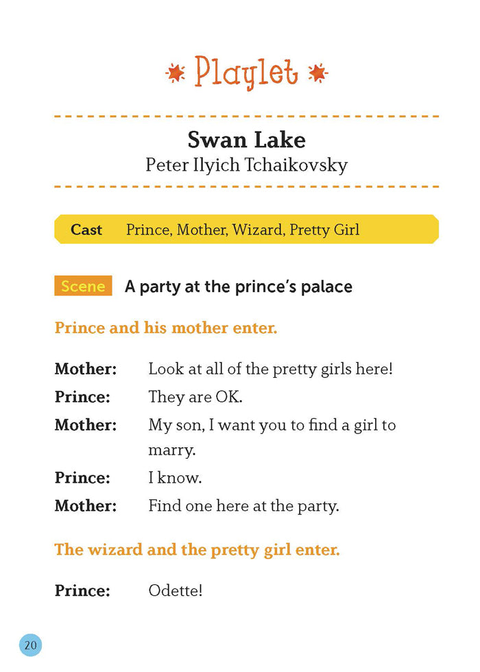 EF Classic Readers Level 2, Book 08: Swan Lake