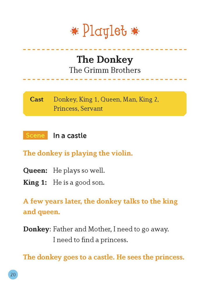 EF Classic Readers Level 2, Book 09: The Donkey