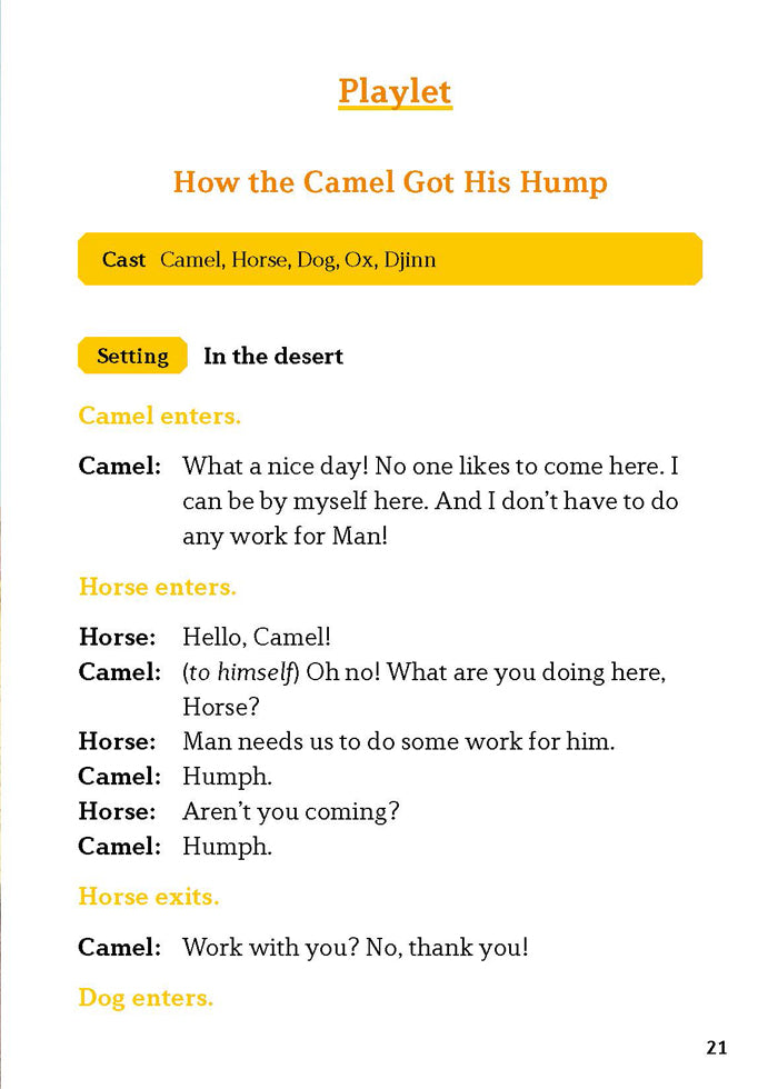 EF Classic Readers Level 3, Book 2: How the Camel Got His Hump