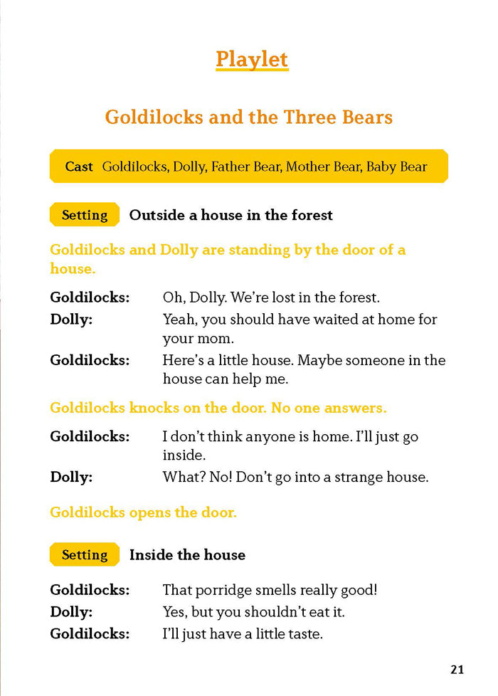 EF Classic Readers Level 3, Book 3: Goldilocks and the Three Bears.