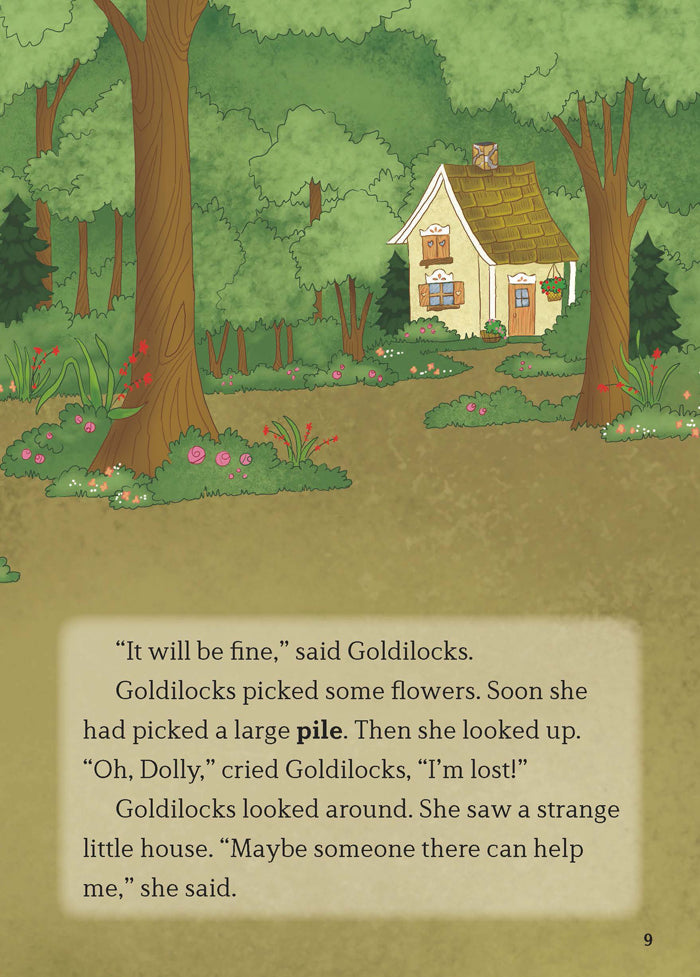 EF Classic Readers Level 3, Book 3: Goldilocks and the Three Bears.