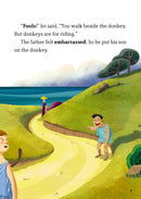 EF Classic Readers Level 3, Book 7: The Man, the Boy, and the Donkey & Androcles and the Lion.