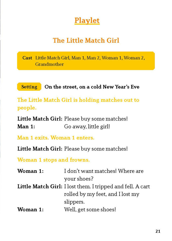 EF Classic Readers Level 3, Book 8: The Little Match Girl