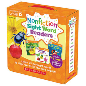 Nonfiction Sight Word Readers: Level D