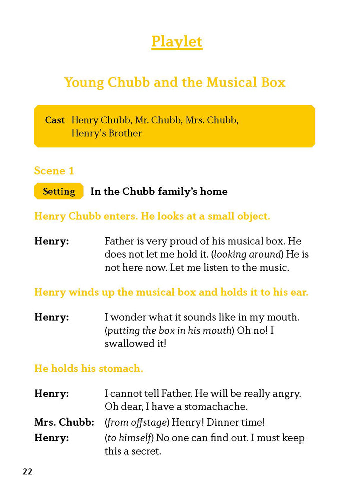 EF Classic Readers Level 4, Book 10:  Young Chubb and the Musical Box