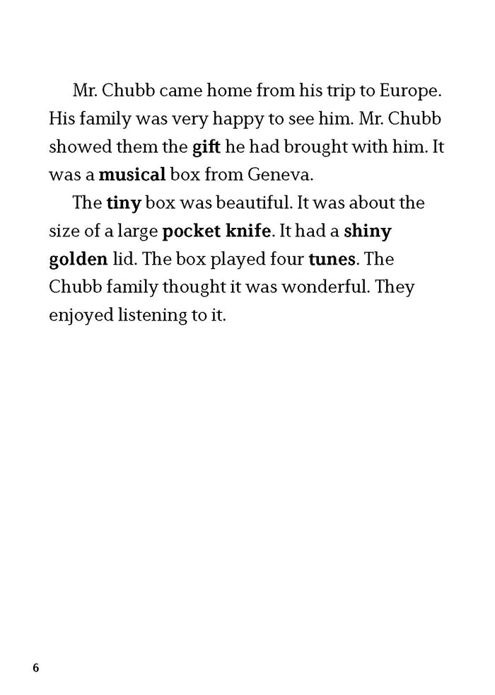 EF Classic Readers Level 4, Book 10:  Young Chubb and the Musical Box