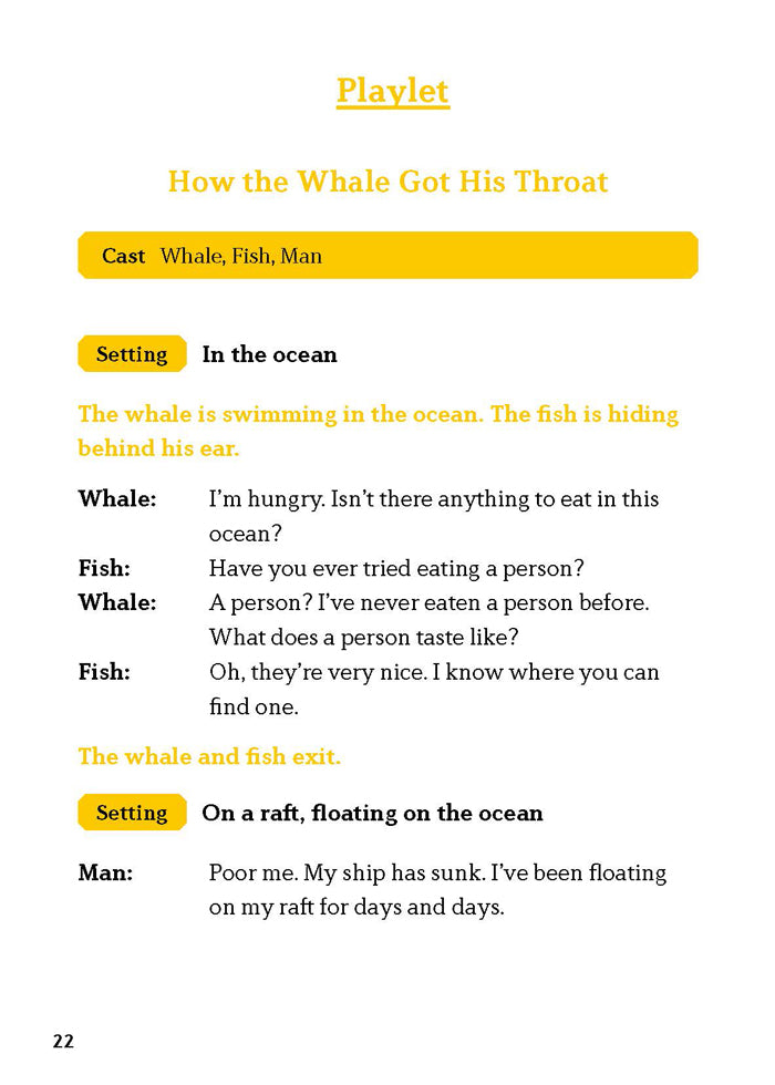 EF Classic Readers Level 4, Book 4:  How the Whale Got His Throat