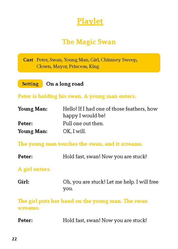 EF Classic Readers Level 4, Book 5:  The Magic Swan