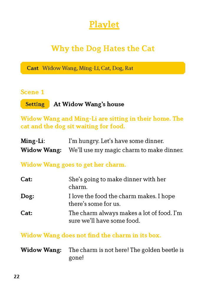 EF Classic Readers Level 4, Book 6:  Why the Dog Hates the Cat