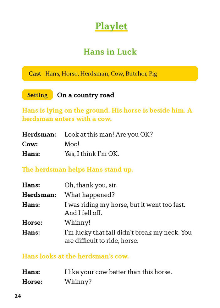 EF Classic Readers Level 5, Book 5: Hans in Luck