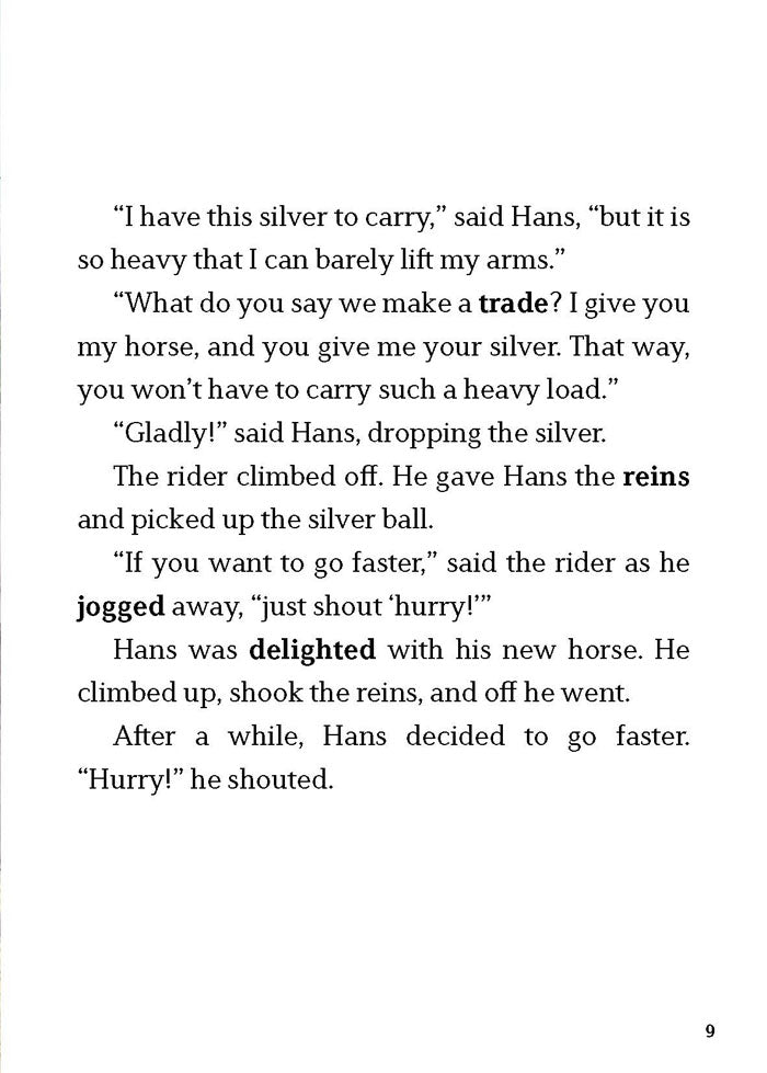 EF Classic Readers Level 5, Book 5: Hans in Luck